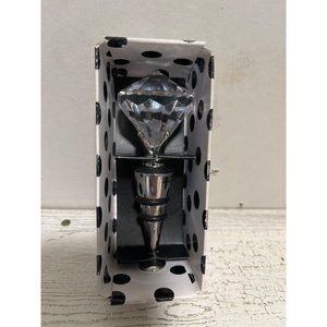 Mud Pie 6 diamond bottle stopper NWT